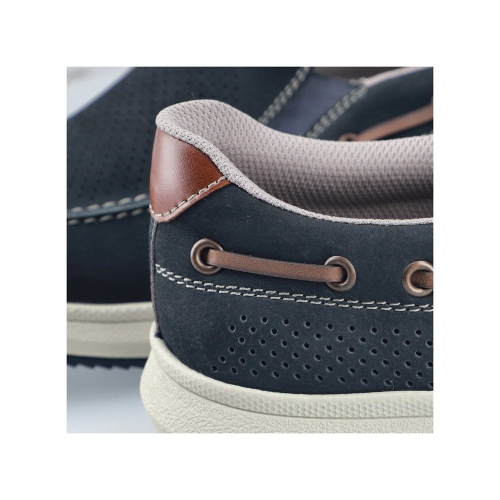 Rieker 16968 Slip On Boat Shoe - Blue - image 005 |ww_colour=blue|ww_order=005|