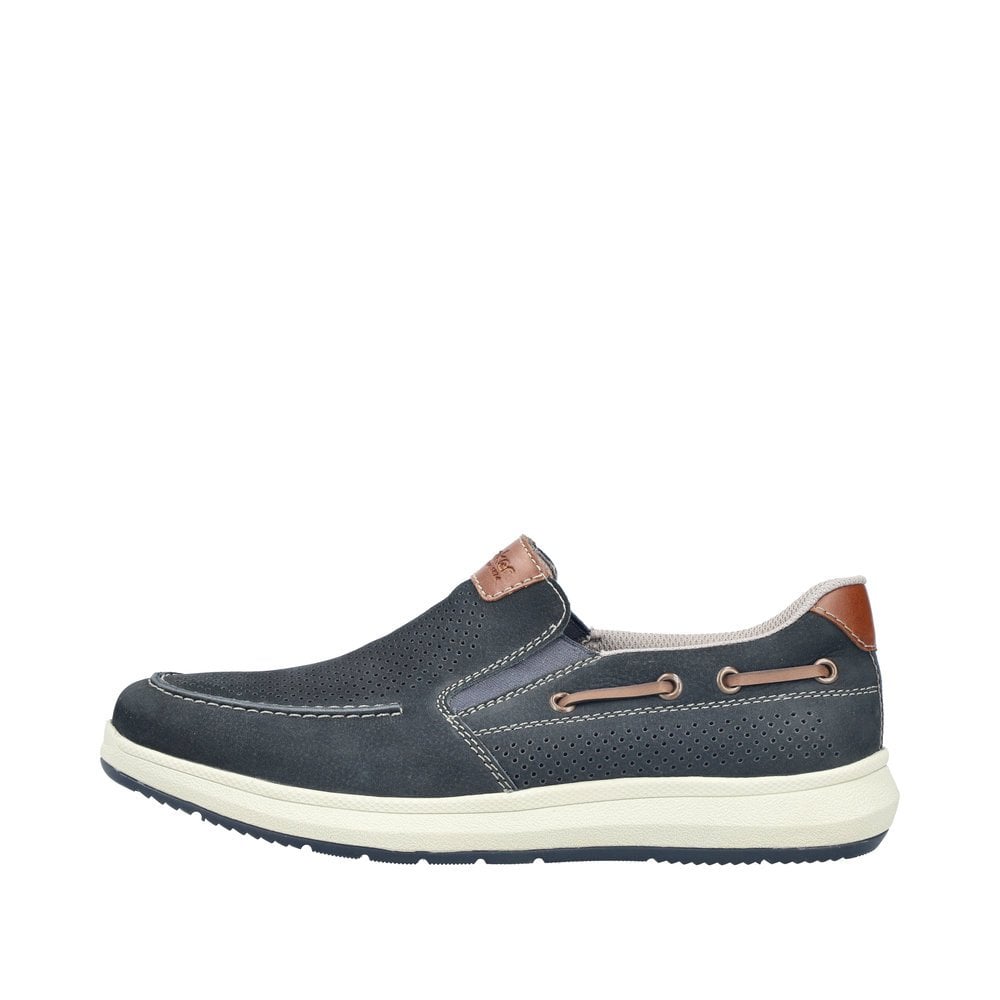 Rieker 16968 Slip On Boat Shoe - Blue - image 011 |ww_colour=blue|ww_order=011|