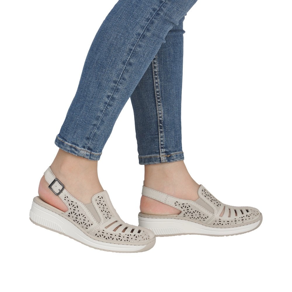 Rieker Closed toe sandal - Beige - image 010 |ww_colour=beige|ww_order=010|