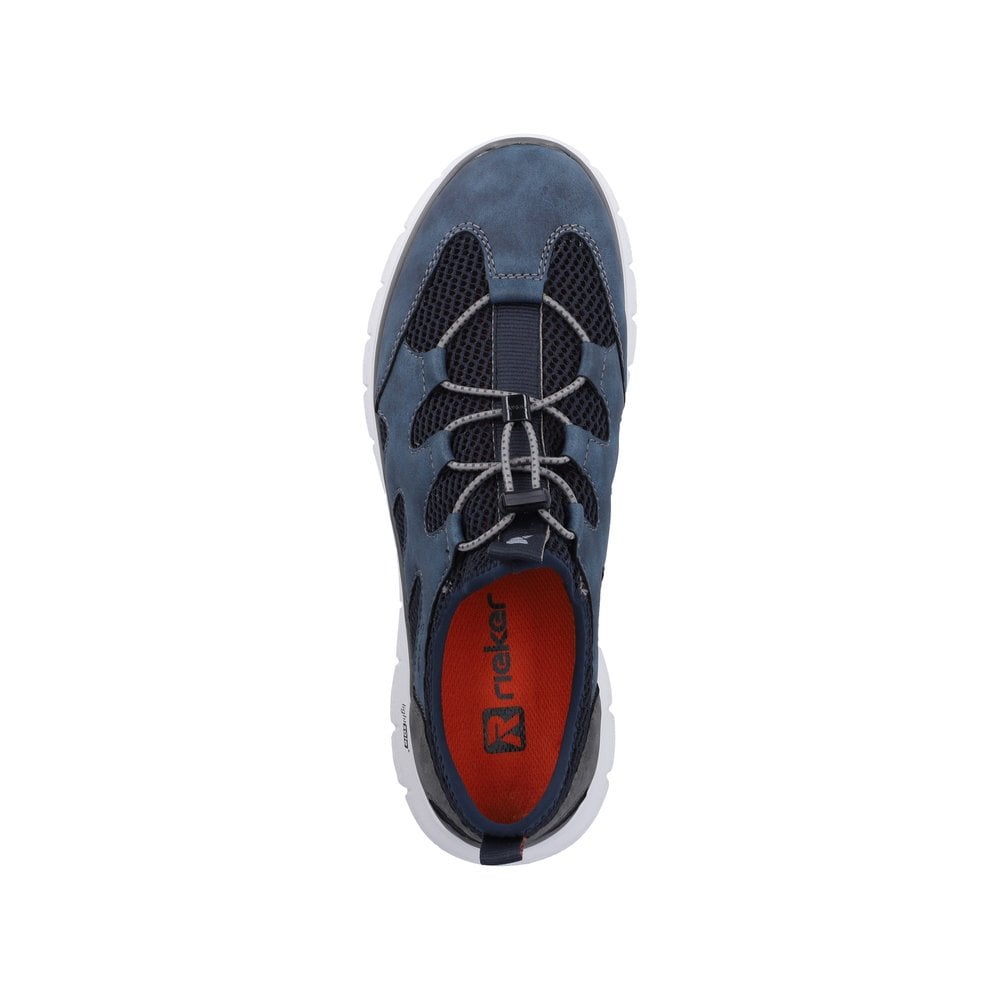 Rieker Mens Closed Toe Sandal - Blue - image 002 |ww_colour=blue|ww_order=002|
