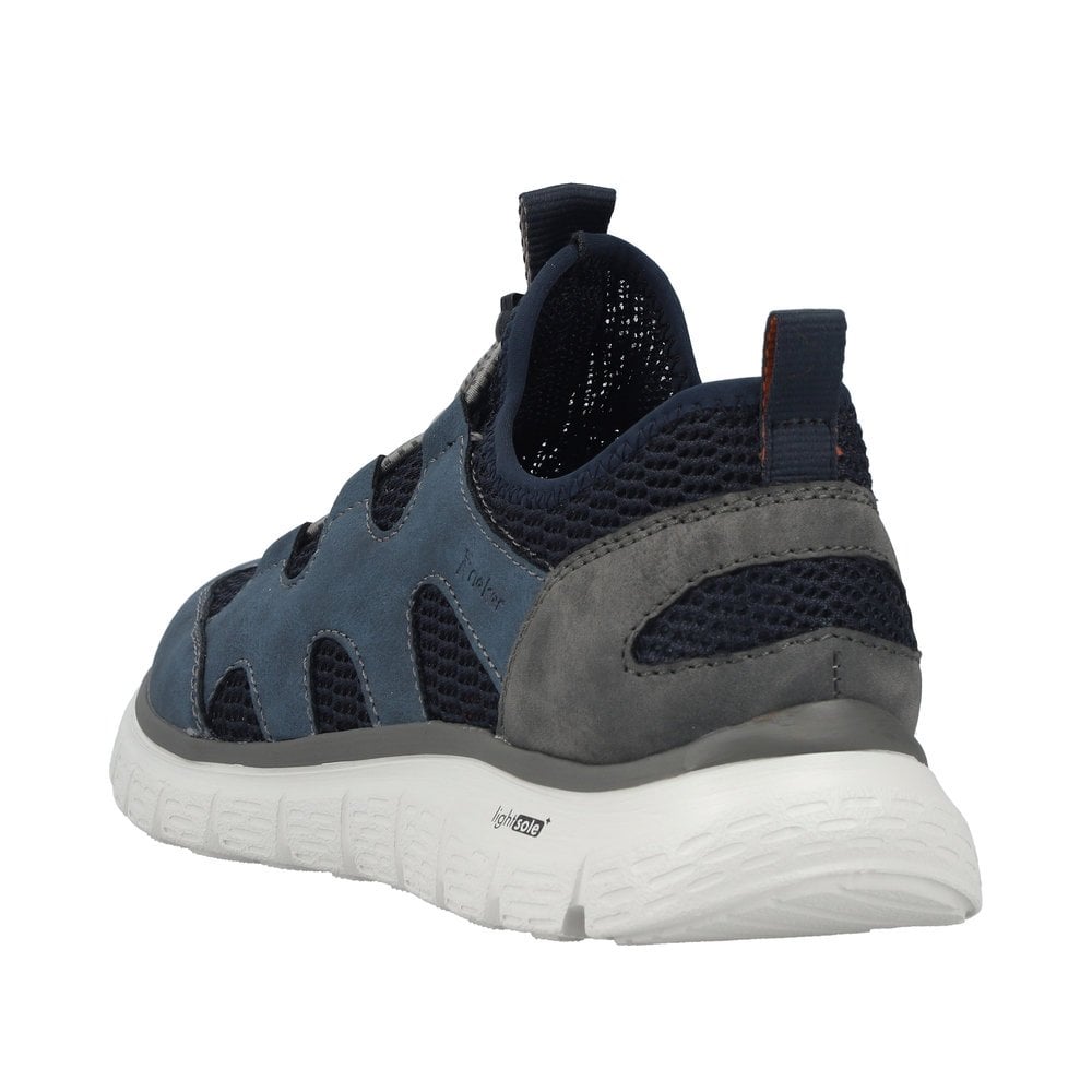 Rieker Mens Closed Toe Sandal - Blue - image 004 |ww_colour=blue|ww_order=004|
