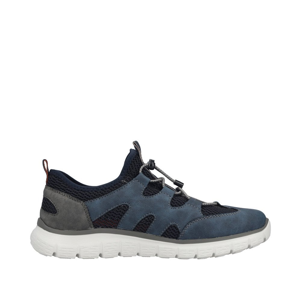 Rieker Mens Closed Toe Sandal - Blue - image 005 |ww_colour=blue|ww_order=005|