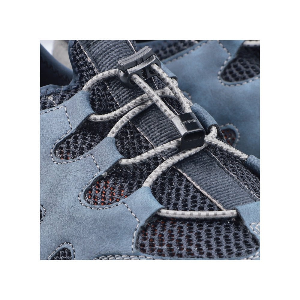 Rieker Mens Closed Toe Sandal - Blue - image 006 |ww_colour=blue|ww_order=006|