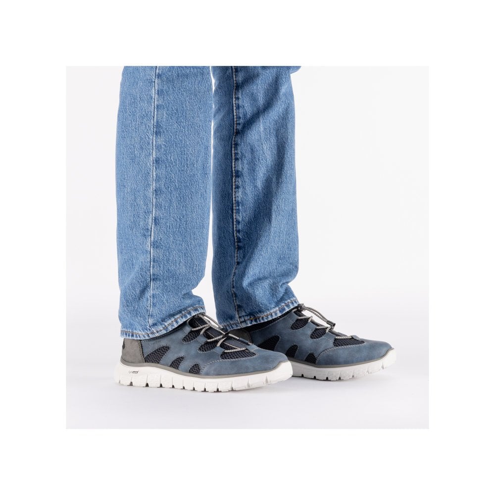 Rieker Mens Closed Toe Sandal - Blue - image 007 |ww_colour=blue|ww_order=007|