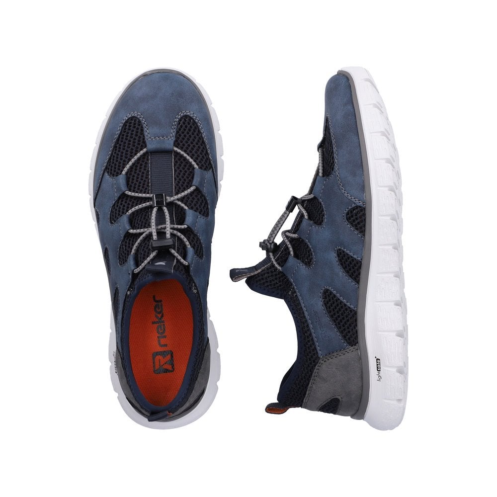 Rieker Mens Closed Toe Sandal - Blue - image 008 |ww_colour=blue|ww_order=008|
