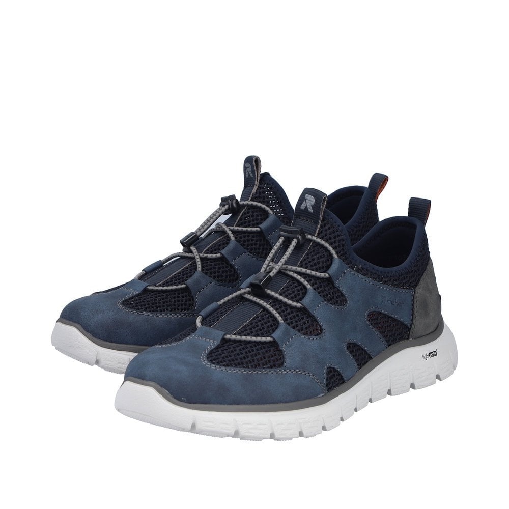Rieker Mens Closed Toe Sandal - Blue - image 009 |ww_colour=blue|ww_order=009|