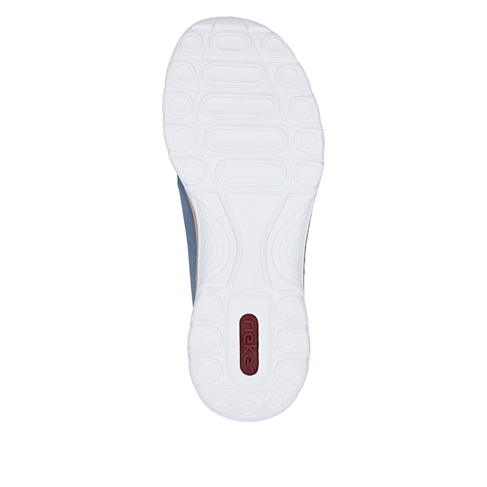 Rieker N42G0 Slip On Shoe - Blue - image 002 |ww_colour=blue|ww_order=002|