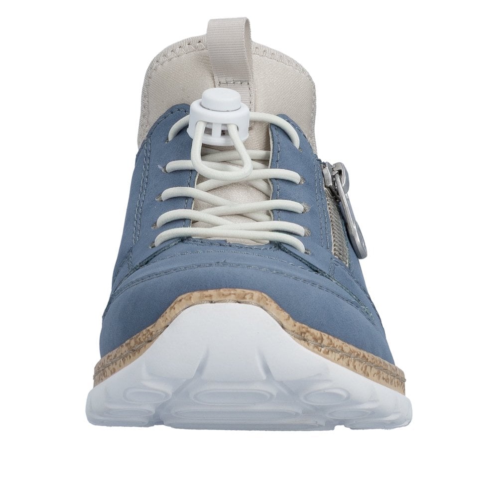 Rieker N42G0 Slip On Shoe - Blue - image 003 |ww_colour=blue|ww_order=003|