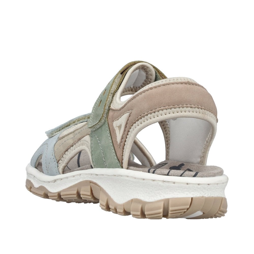 Rieker 68866 Walking Sandal - Multi Colour - image 002 |ww_colour=multi-colour|ww_order=002|