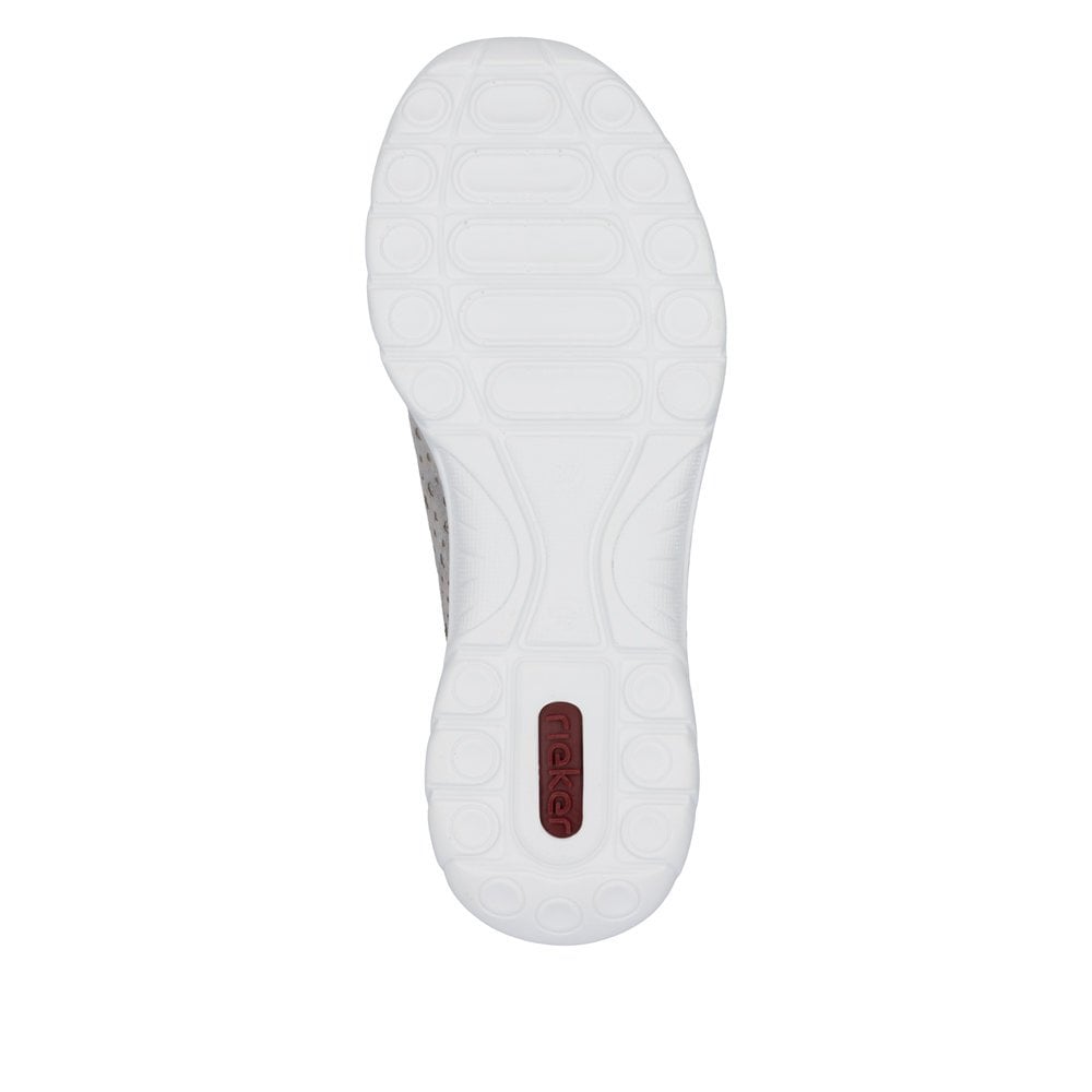 Rieker L32P6 Slip On Casual Shoe - Metallic - image 006 |ww_colour=metallic|ww_order=006|