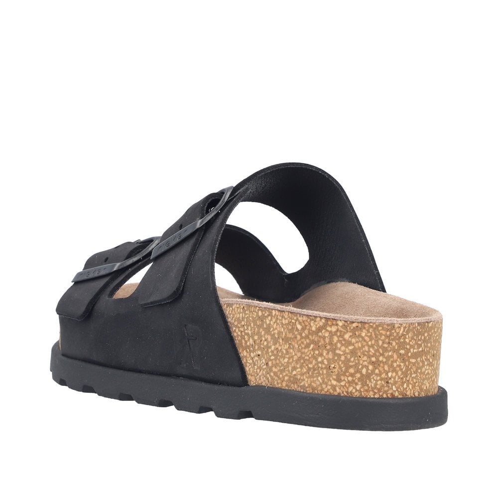 Rieker V3190 Mule Sandal - Black - image 003 |ww_colour=black|ww_order=003|