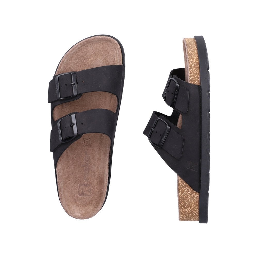 Rieker V3190 Mule Sandal - Black - image 005 |ww_colour=black|ww_order=005|