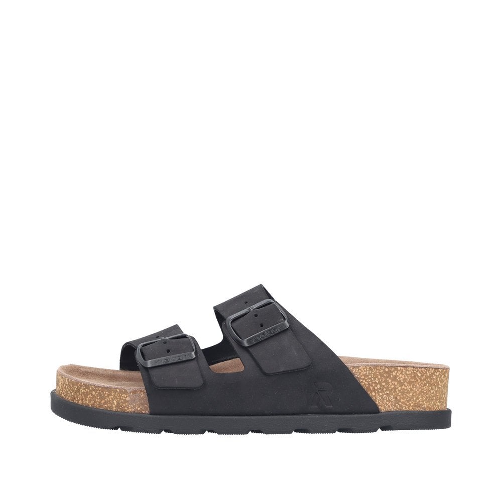 Rieker V3190 Mule Sandal - Black - image 008 |ww_colour=black|ww_order=008|