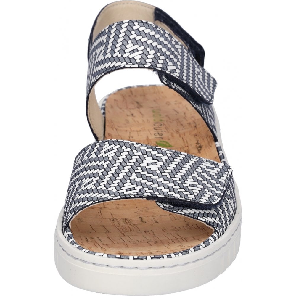 Waldlaufer 955001 Willow Adjustable Sandal - Marine - image 003 |ww_colour=marine|ww_order=003|