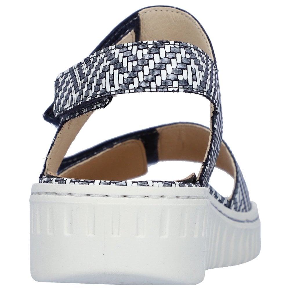 Waldlaufer 955001 Willow Adjustable Sandal - Marine - image 006 |ww_colour=marine|ww_order=006|