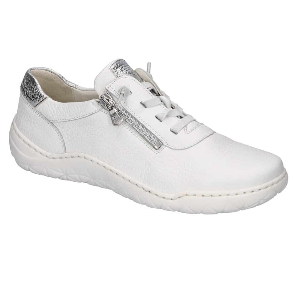 Waldlaufer K Milena Wide Fit Casual Shoe - White - image 001 |ww_colour=white|ww_order=001|
