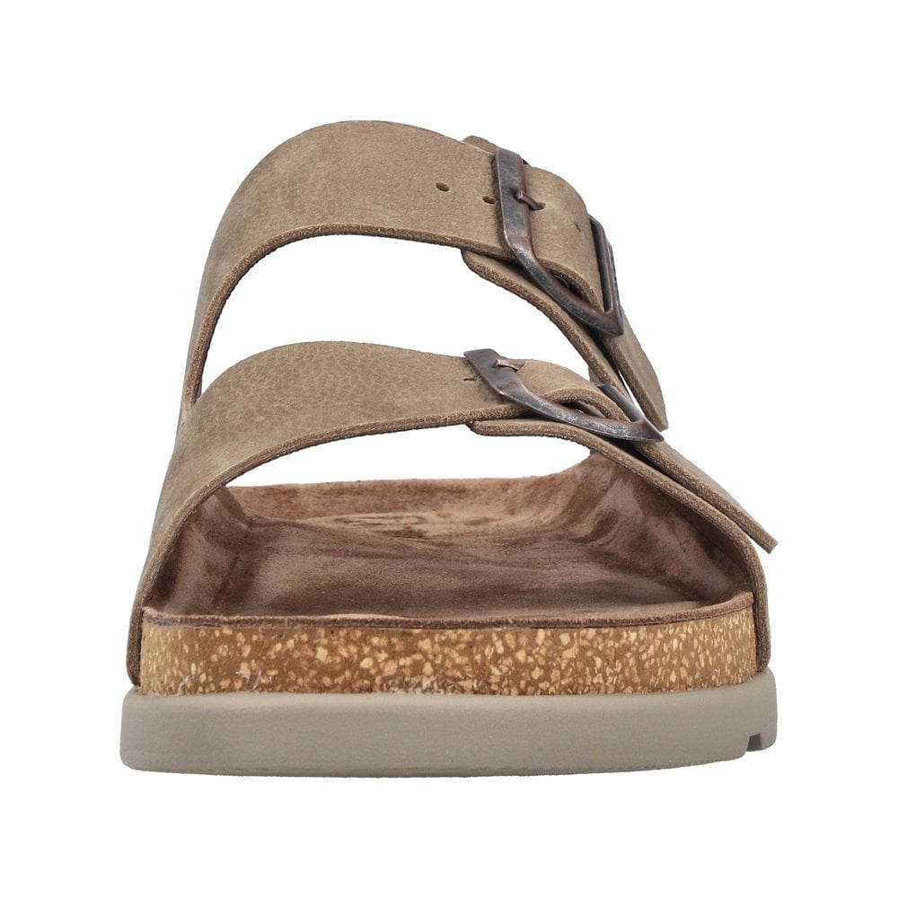 Rieker 21190 Extra Wide Buckle Sandal - Beige - image 006 |ww_colour=beige|ww_order=006|