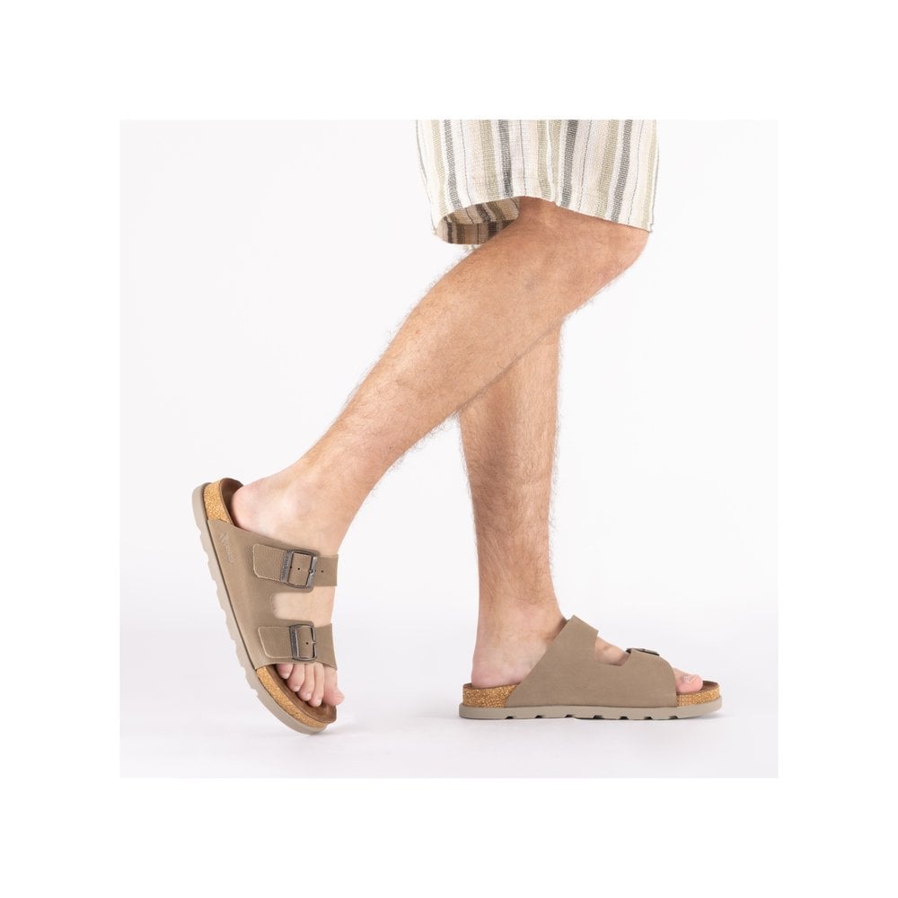 Rieker 21190 Extra Wide Buckle Sandal - Beige - image 010 |ww_colour=beige|ww_order=010|
