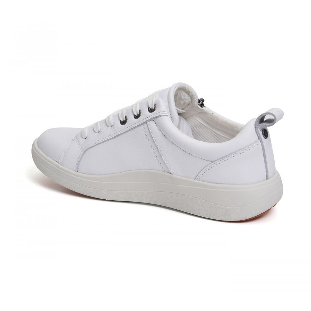 Strive Talia Arch Support Zip/Lace-up - White - image 005 |ww_colour=white|ww_order=005|