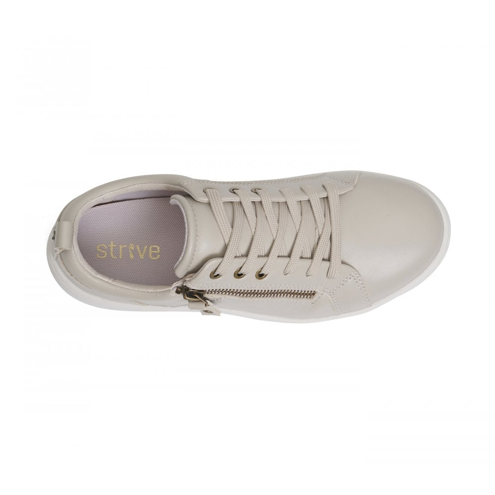 Strive Talia Arch Support Zip/Lace-up - Latte - image 003 |ww_colour=latte|ww_order=003|