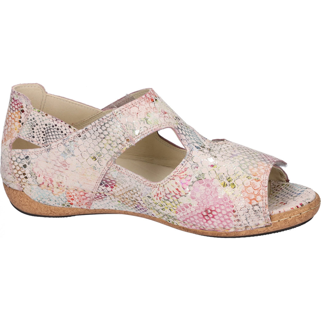 Waldlaufer Heliett Wide Fitting Sandal - Rosa - image 002 |ww_colour=rosa|ww_order=002|