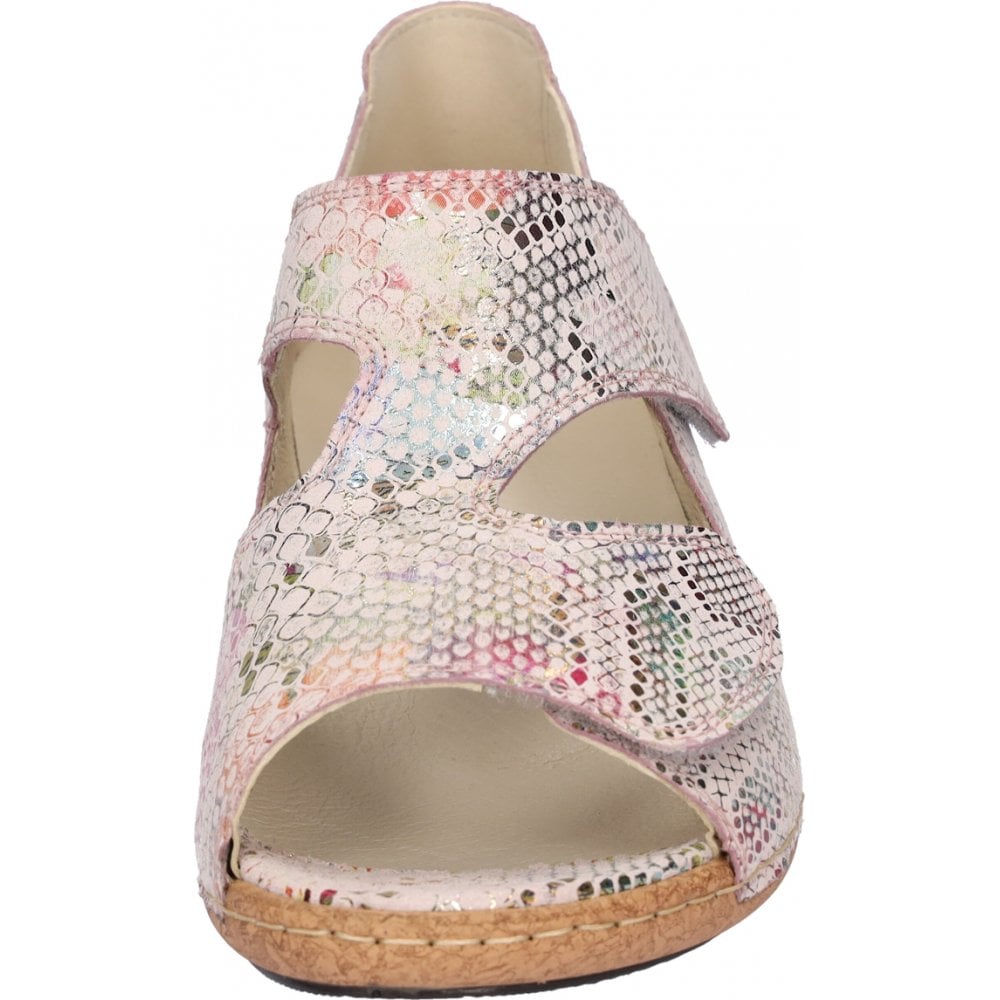 Waldlaufer Heliett Wide Fitting Sandal - Rosa - image 003 |ww_colour=rosa|ww_order=003|
