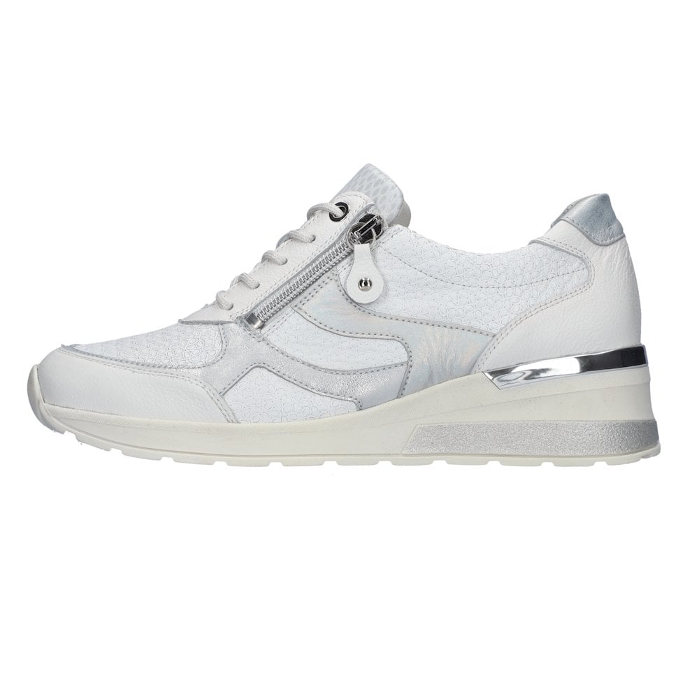Waldlaufer H-Clara Zip & Lace Up - White Silver - image 002 |ww_colour=white-silver|ww_order=002|