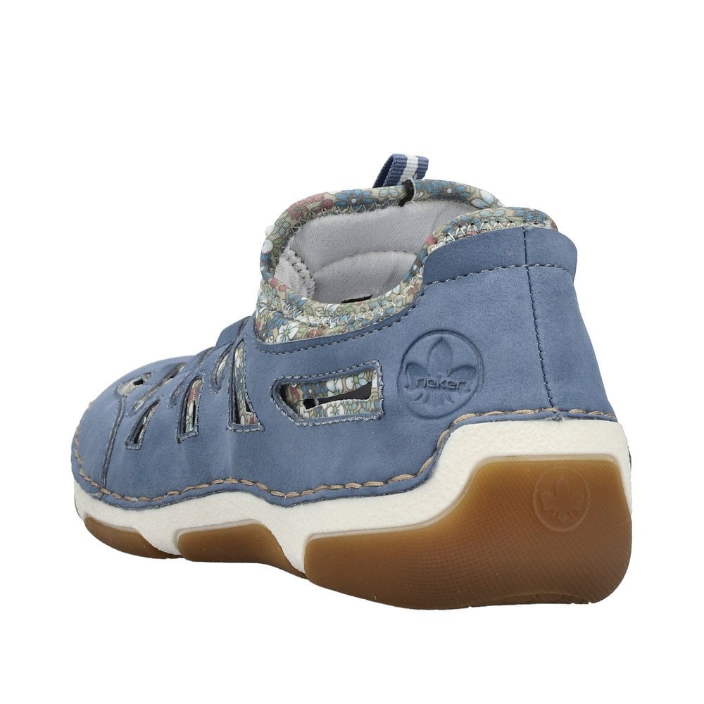 Rieker 55956 Slip On Summer Shoe - Blue - image 004 |ww_colour=blue|ww_order=004|