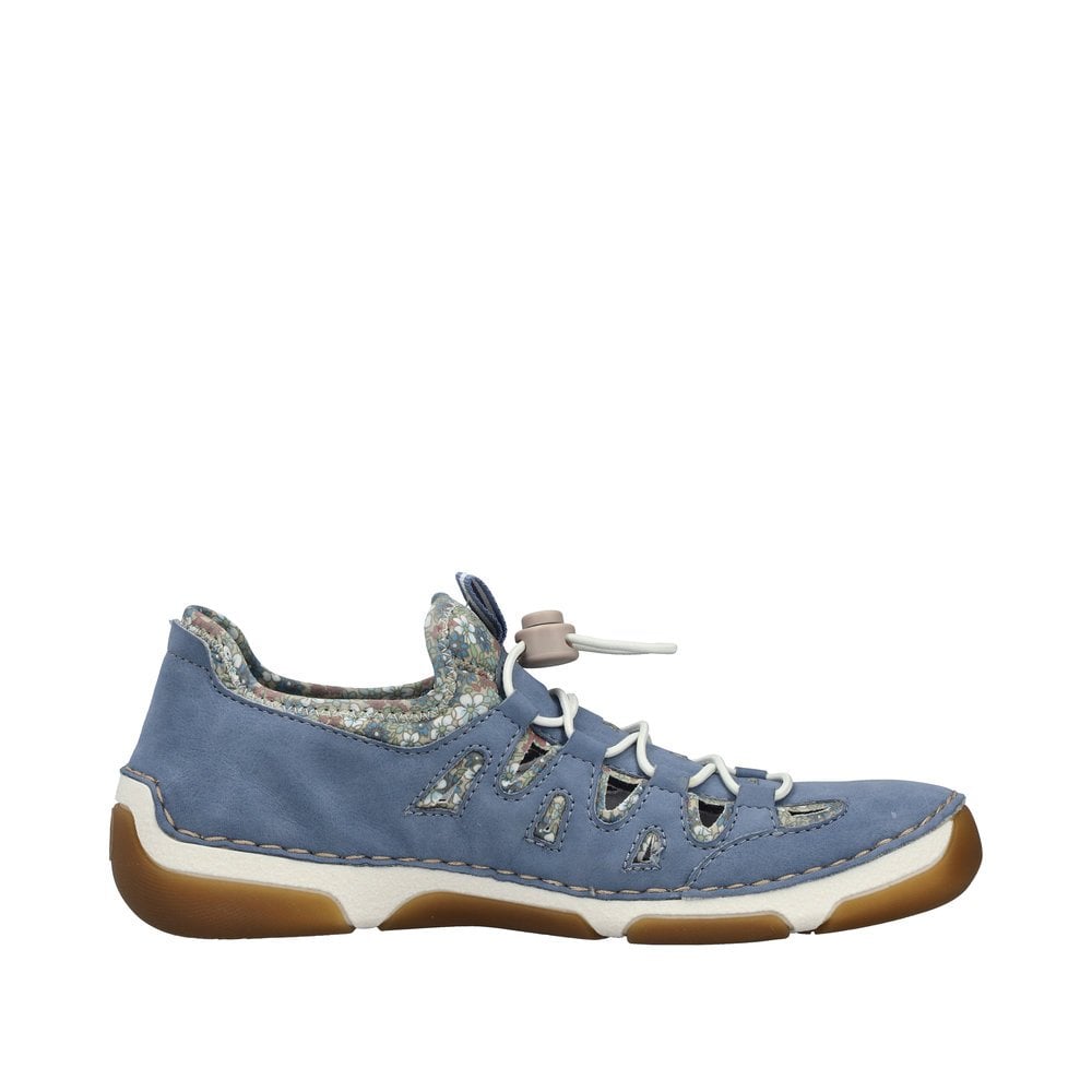 Rieker 55956 Slip On Summer Shoe - Blue - image 006 |ww_colour=blue|ww_order=006|