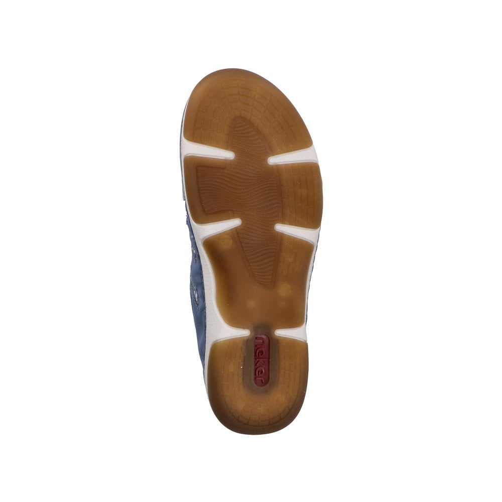 Rieker 55956 Slip On Summer Shoe - Blue - image 010 |ww_colour=blue|ww_order=010|