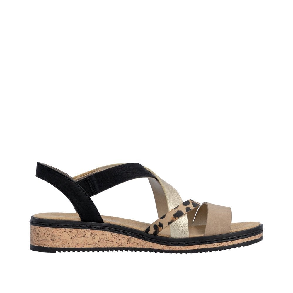 Rieker V3663 Hook & Loop Fastening Sandal - Multi - image 003 |ww_colour=multi|ww_order=003|