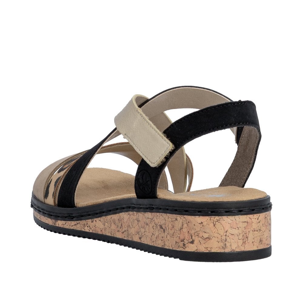 Rieker V3663 Hook & Loop Fastening Sandal - Multi - image 004 |ww_colour=multi|ww_order=004|