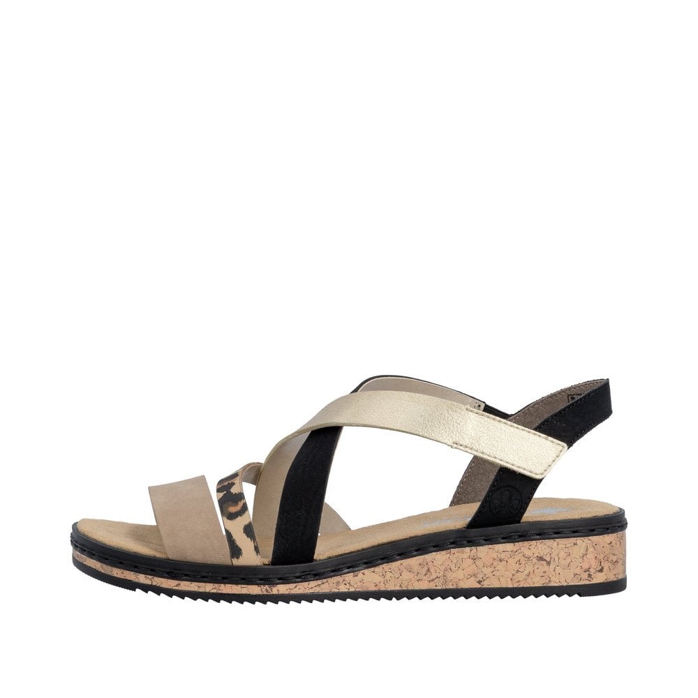 Rieker V3663 Hook & Loop Fastening Sandal - Multi - image 005 |ww_colour=multi|ww_order=005|
