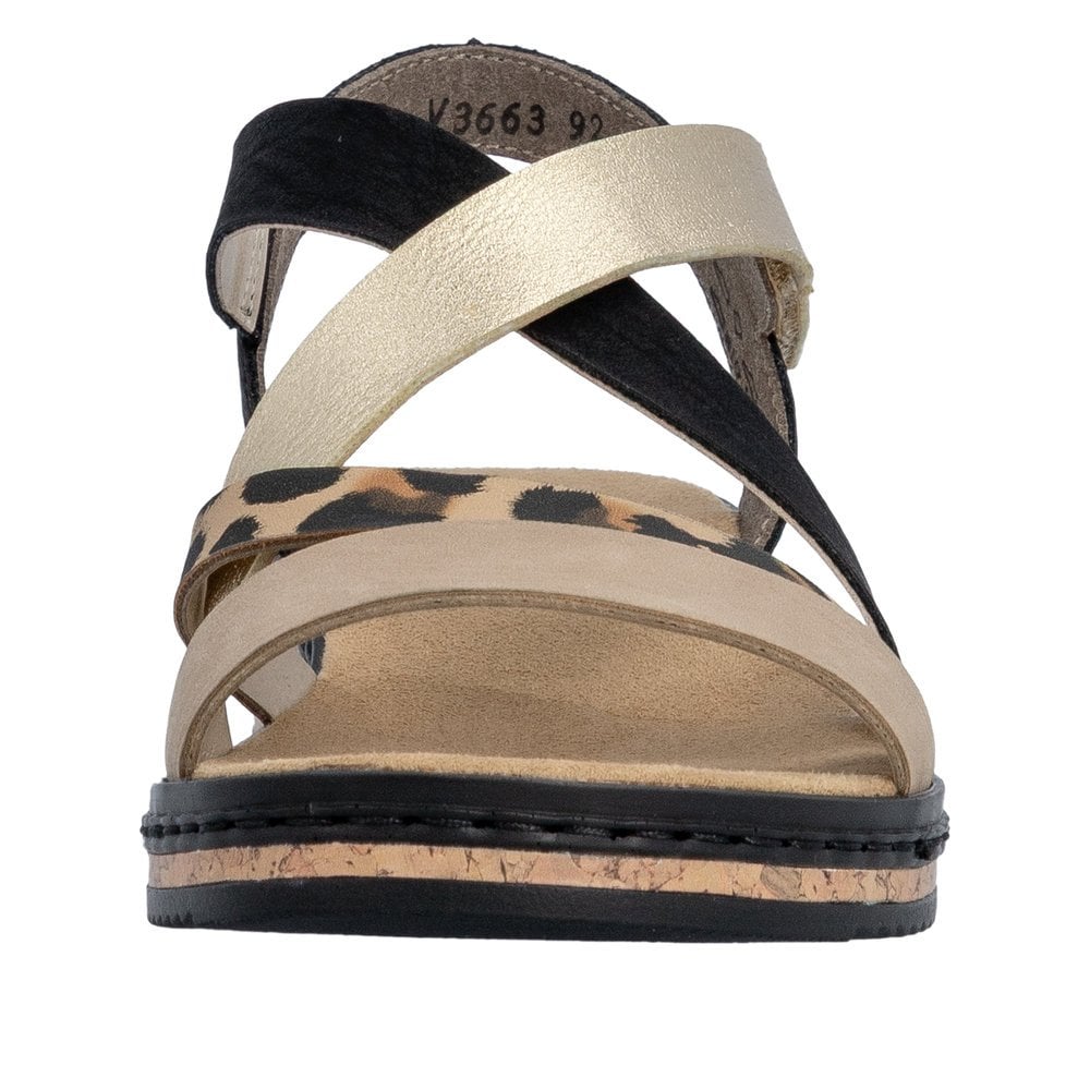 Rieker V3663 Hook & Loop Fastening Sandal - Multi - image 006 |ww_colour=multi|ww_order=006|
