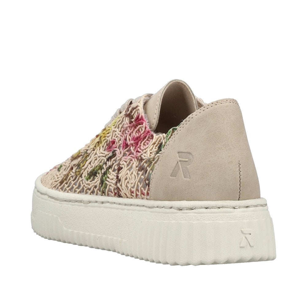 Rieker Lace Up Casual Shoe - Multi - image 003 |ww_colour=multi|ww_order=003|