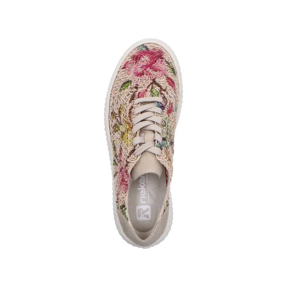 Rieker Lace Up Casual Shoe - Multi - image 004 |ww_colour=multi|ww_order=004|