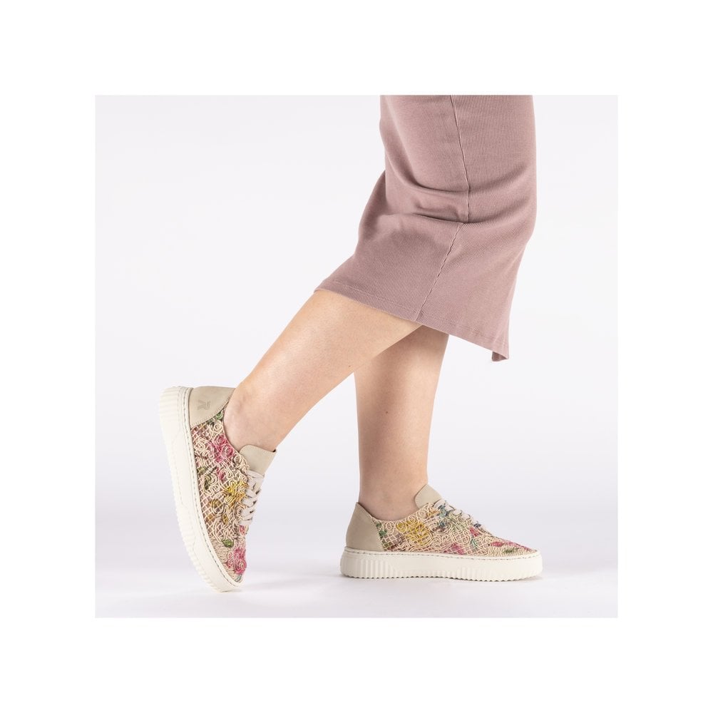 Rieker Lace Up Casual Shoe - Multi - image 009 |ww_colour=multi|ww_order=009|