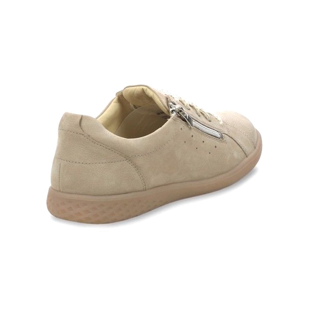 Waldlaufer H-Cloe Lace & Zip Up Wide Fit Shoe - Beige - image 003 |ww_colour=beige|ww_order=003|
