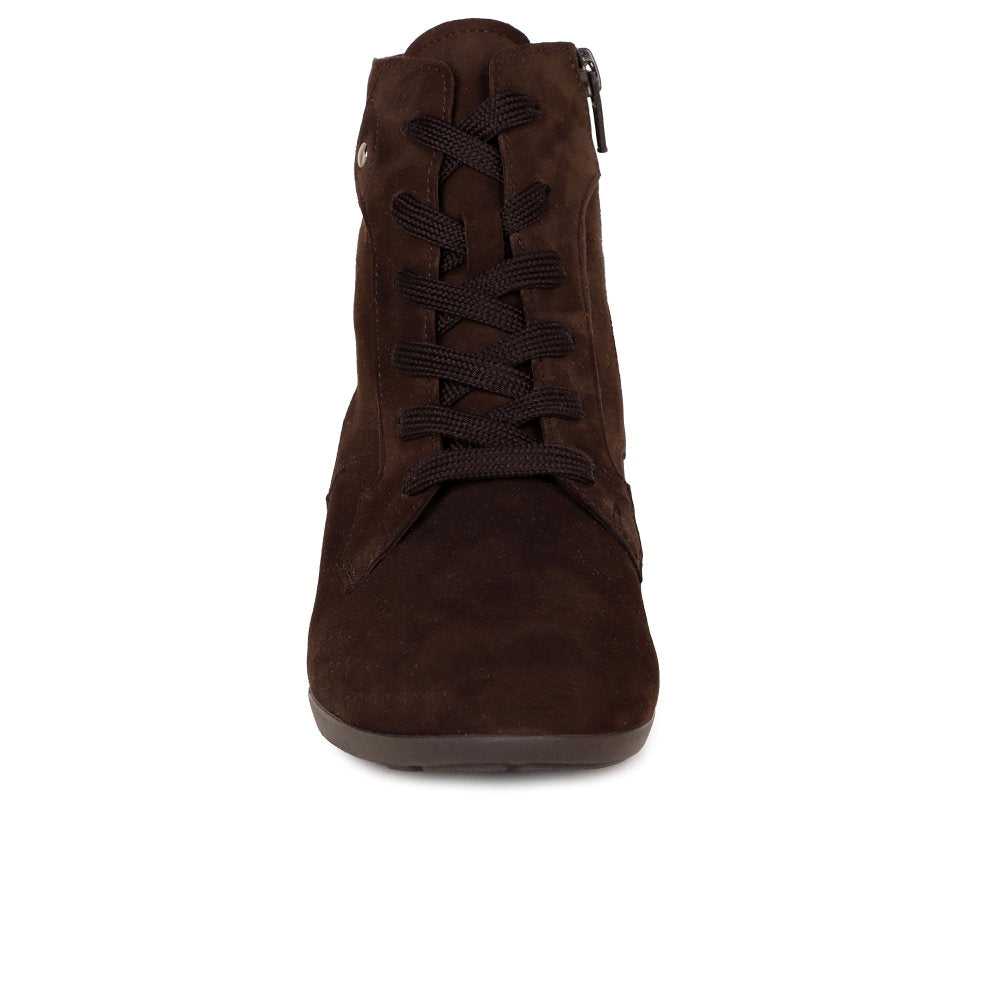 Gabor 8031.04.004 Balban Mocca H Fit Suede Ankle Boot