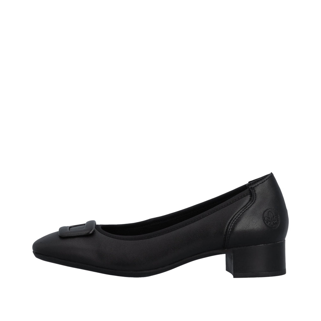 Rieker 43453-00 Extra Wide Court Shoe - Black - image 005 |ww_colour=black|ww_order=005|