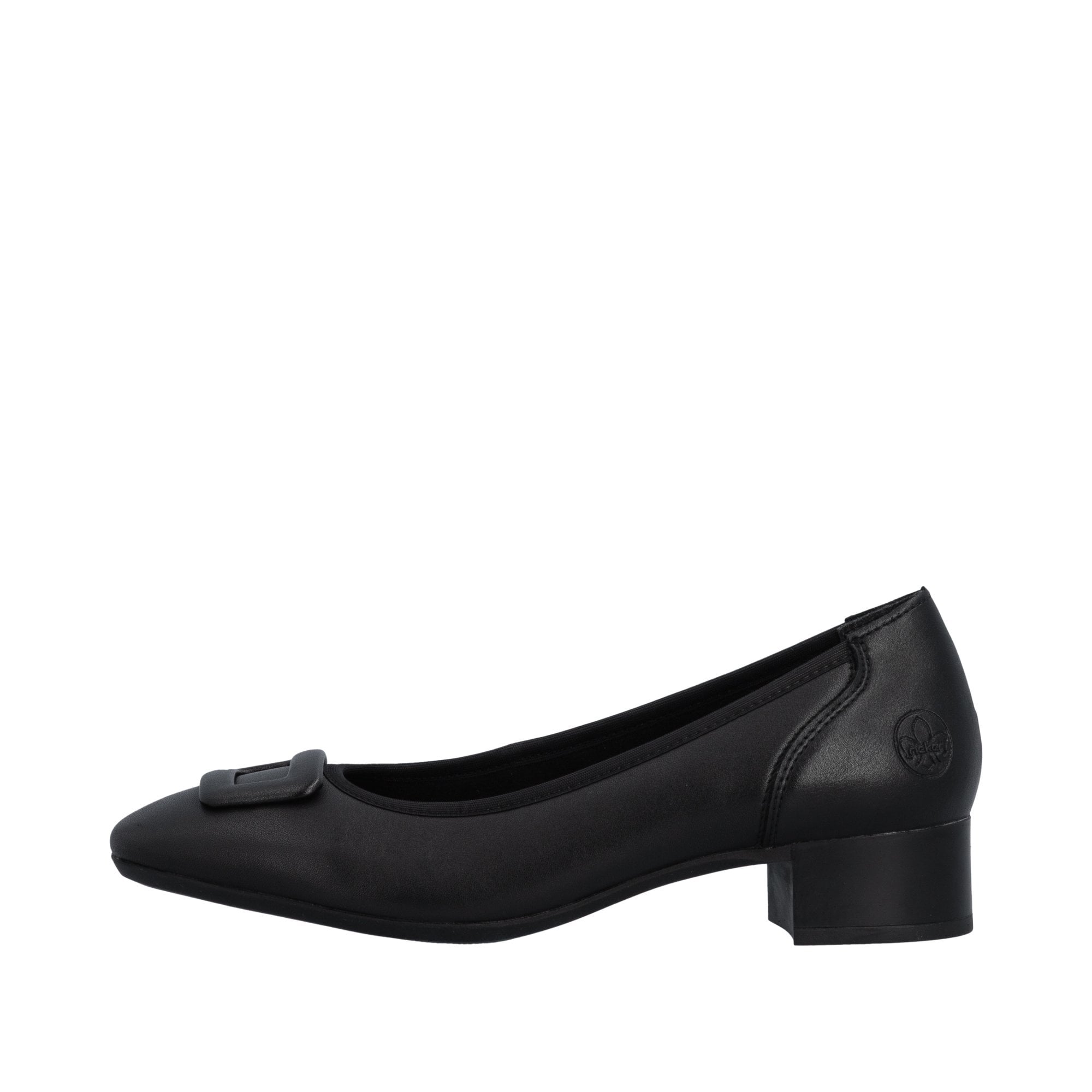 Rieker 43453-00 Extra Wide Court Shoe - Black - image 005 |ww_colour=black|ww_order=005|