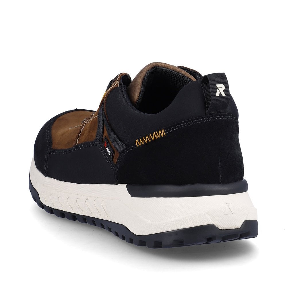 Rieker U0100 Water Resistant Lace Up Shoe - Brown Combi - image 004 |ww_colour=brown-combi|ww_order=004|