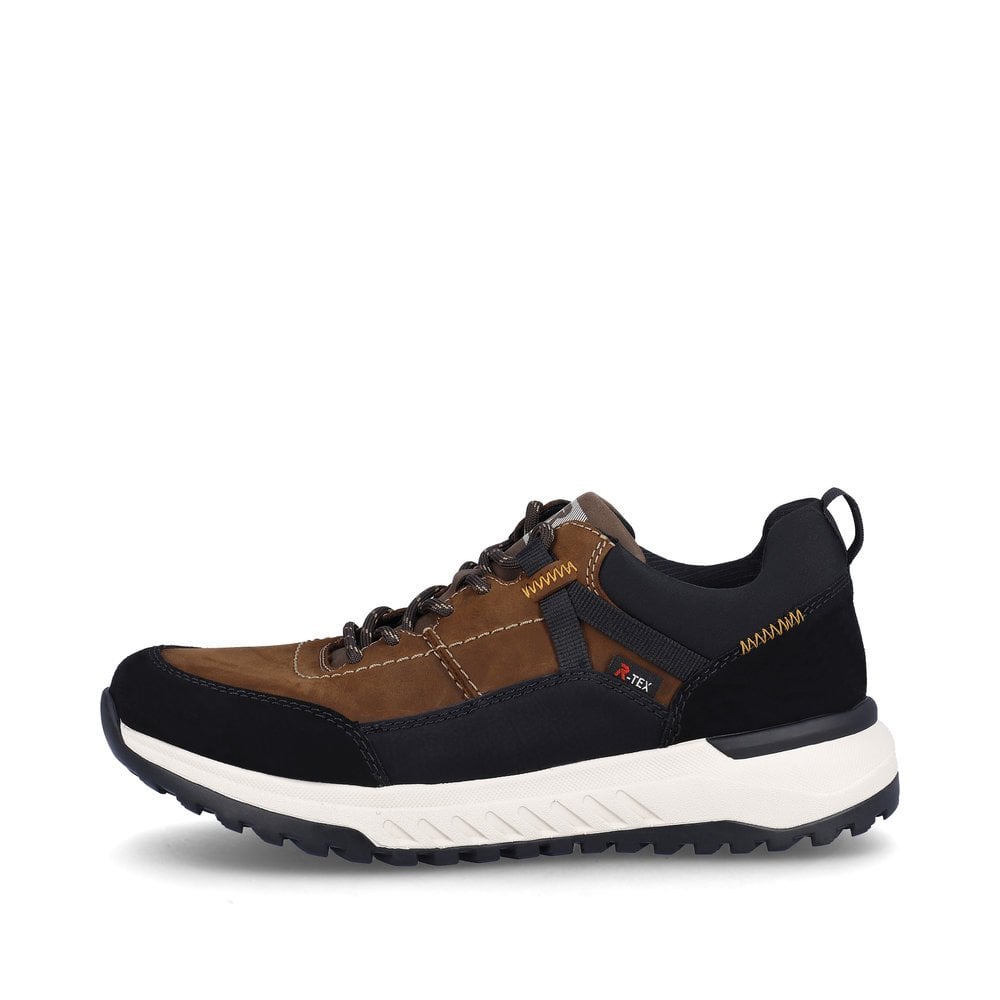 Rieker U0100 Water Resistant Lace Up Shoe - Brown Combi - image 006 |ww_colour=brown-combi|ww_order=006|