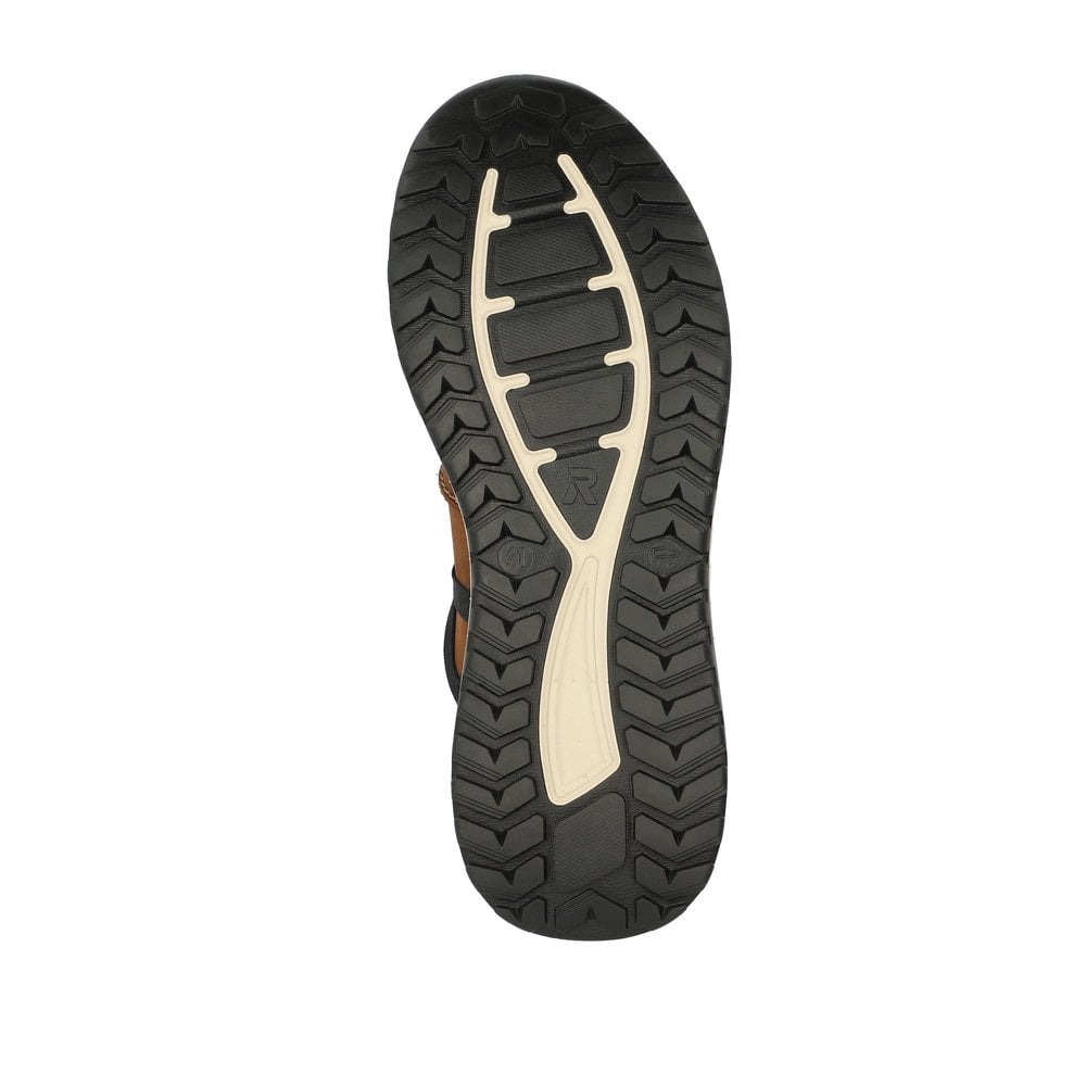 Rieker U0100 Water Resistant Lace Up Shoe - Brown Combi - image 008 |ww_colour=brown-combi|ww_order=008|