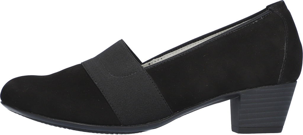 Waldlaufer Wide Hilaria Elasticated Court Shoe - 358505