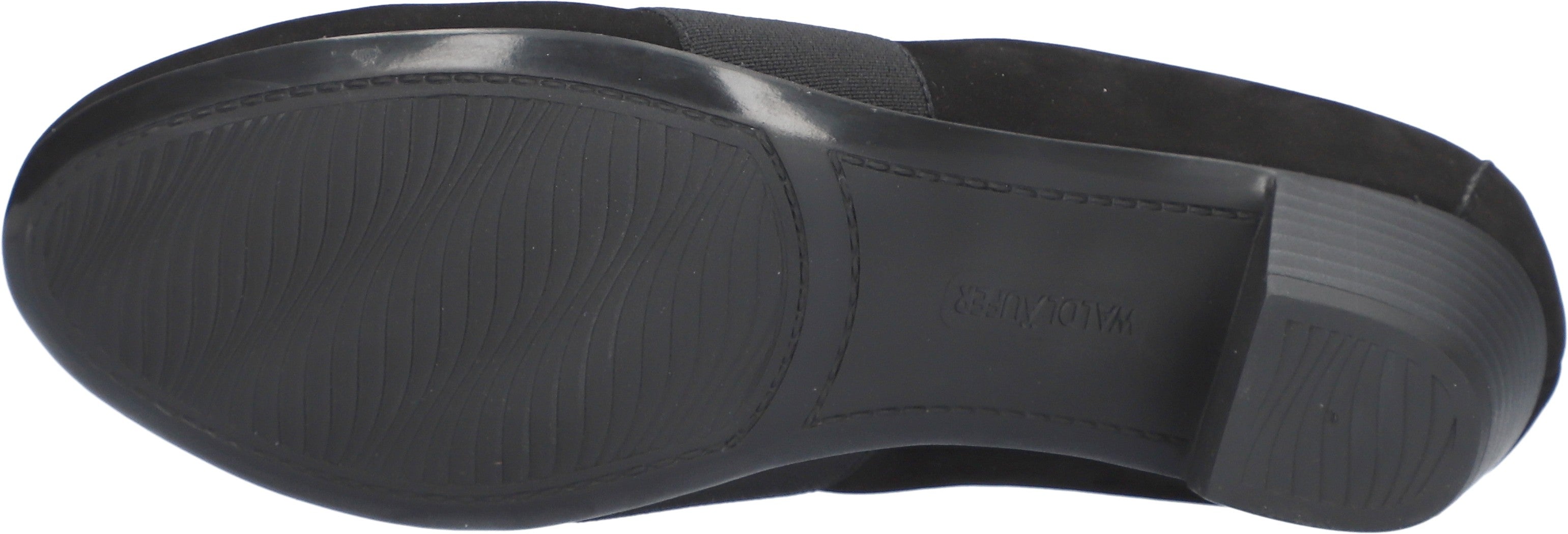 Waldlaufer Wide Hilaria Elasticated Court Shoe - 358505