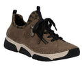 Rieker 45973-24 Brown Leopard Slip On Shoes