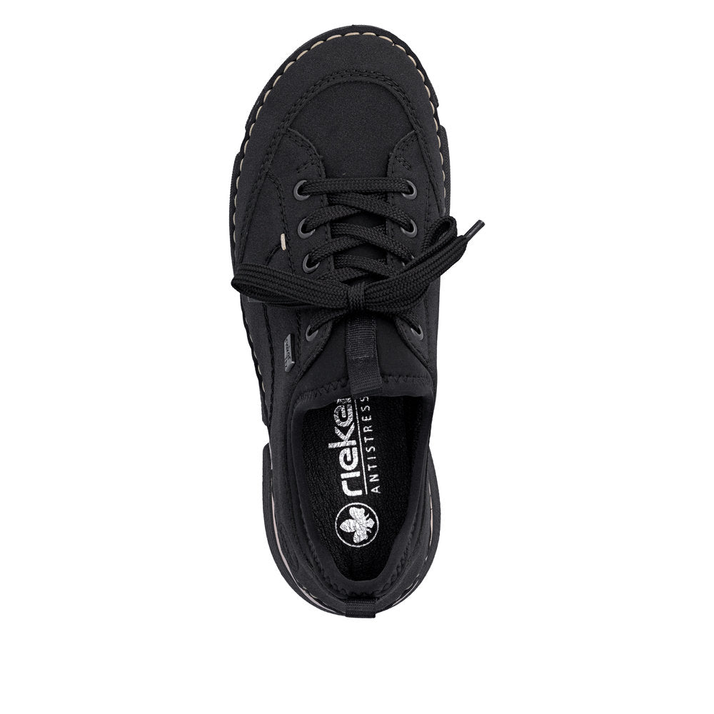 Rieker 45976-00 Water Resistant Lace-up Shoe