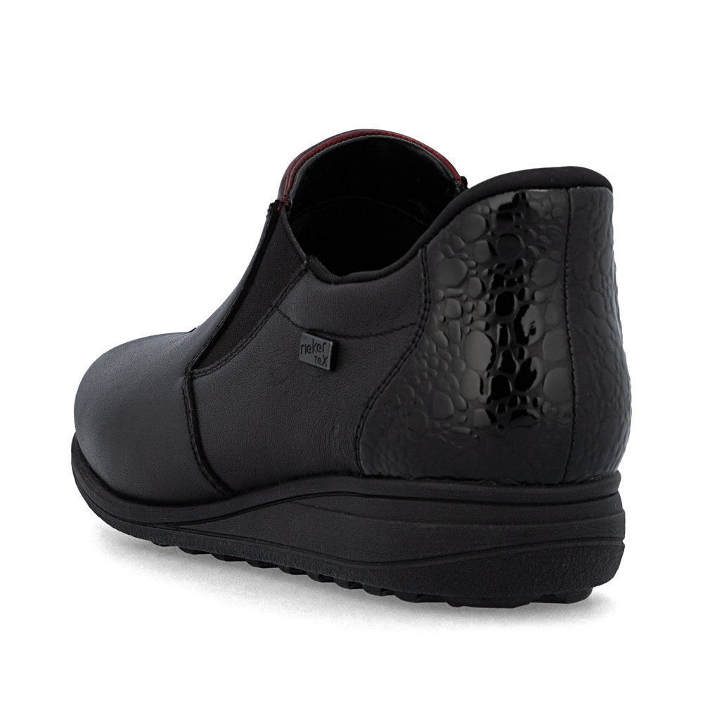 Rieker 47253-00 Slip On Water Resistant Shoe