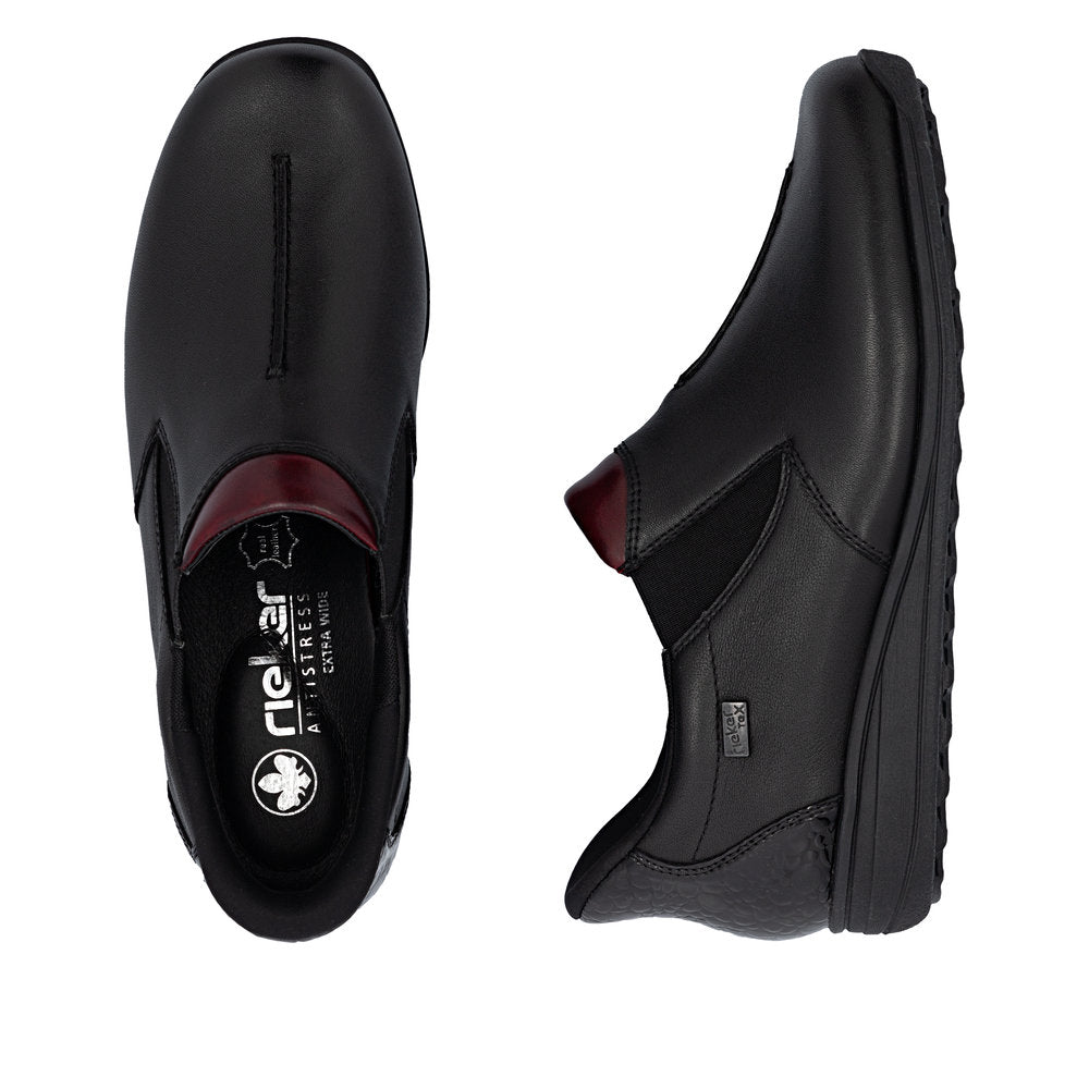 Rieker 47253-00 Slip On Water Resistant Shoe